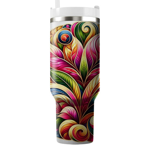 Classic Summer Floral  Unique Tumblers