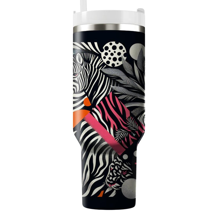 Wild Animal Print  Travel Tumblers