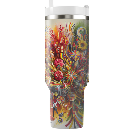 Vibrant Unity - A Celebration Of Togetherness  Travel Tumblers