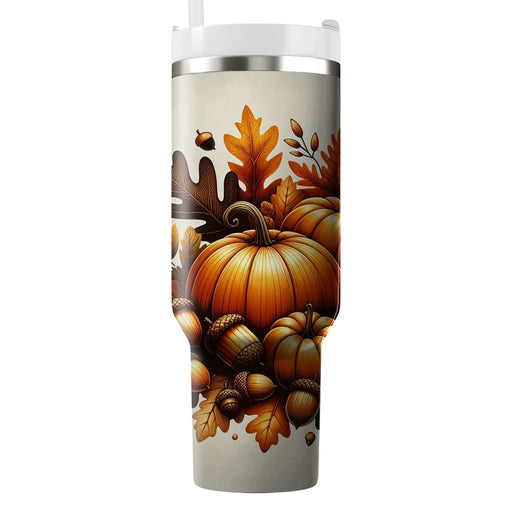 Whimsical Harvest - An Autumn Celebration  Personalized Tumblers