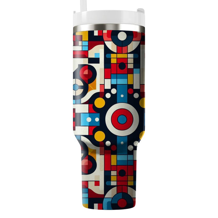 Bold Mosaic Pattern  Custom Tumblers