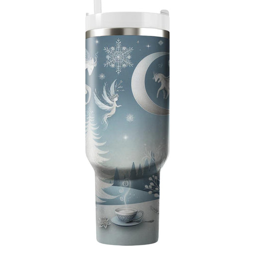 Winter Fable Forest  Unique Tumblers