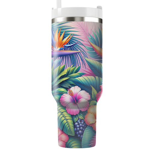 Vibrant Tropical Bliss  Custom Tumblers