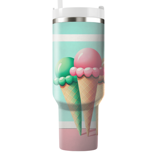 Funky Ice Cream Delight  Custom Tumblers