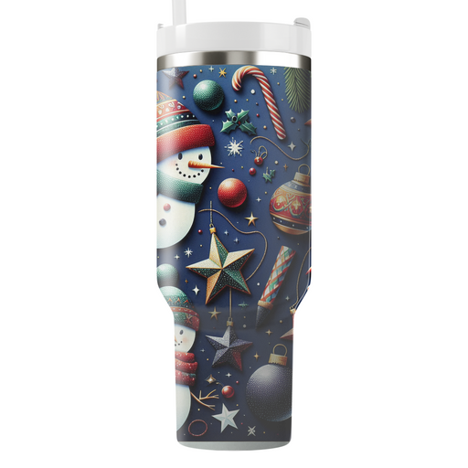 Winter Festive Celebration  Tumbler Cups