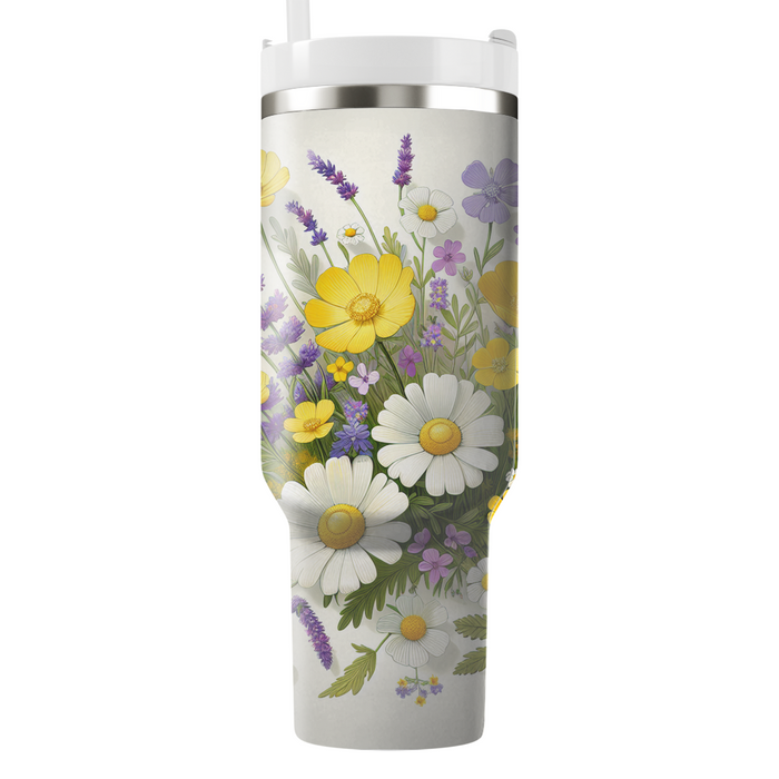 Whimsical Wildflower Meadow  Tumblers For Gifts