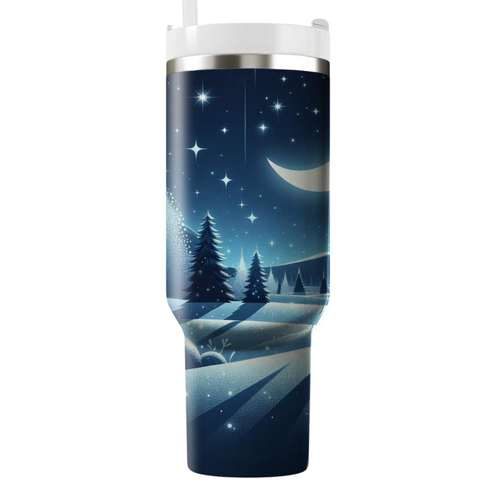 Winter Night Magic  Travel Tumblers