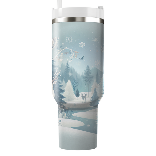 Whimsical Woods - A Winter Wonderland  Decorative Tumblers