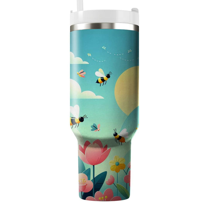 Vibrant New Beginnings - Spring Equinox  Custom Tumblers