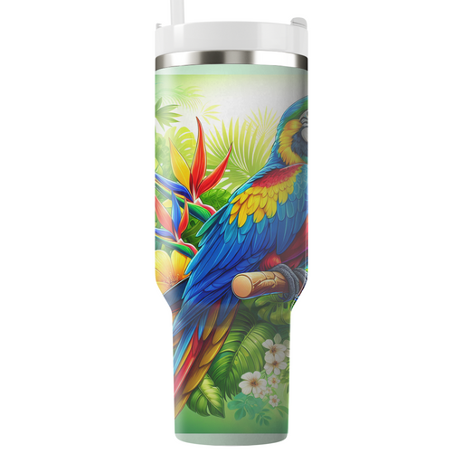 Vibrant Macaw Paradise  Tumblers For Gifts