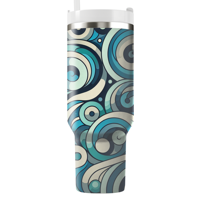 Geometric Twirl  Decorative Tumblers