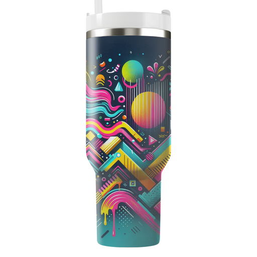 Neon Splash  Tumbler Cups