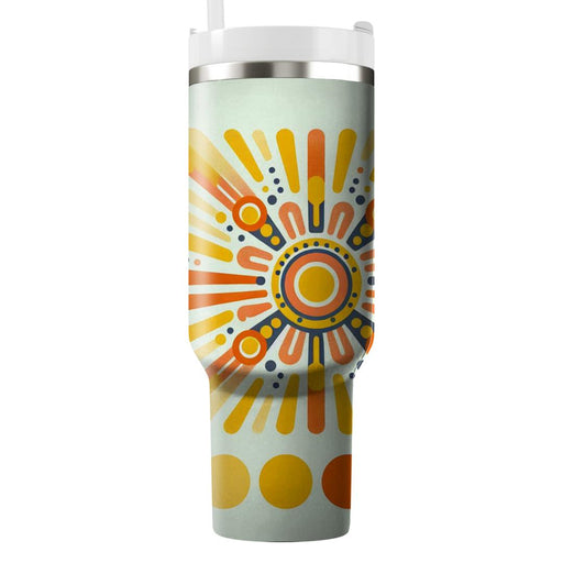 Radiant Sunbeam Burst  Unique Tumblers