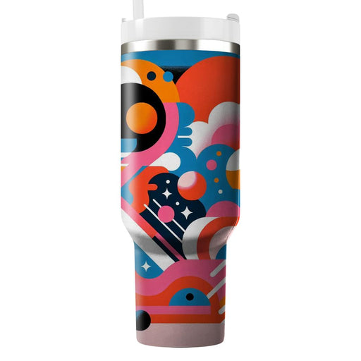 Vibrant Floral Patterns  Insulated Tumblers