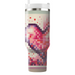 Retro Pixel Heart  Tumbler Cups