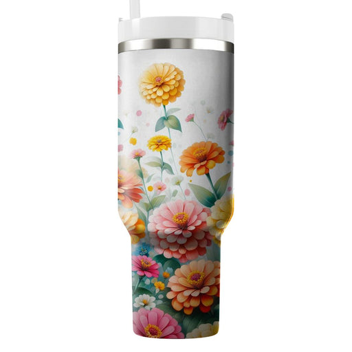 Zinnia Zing  Tumbler Cups