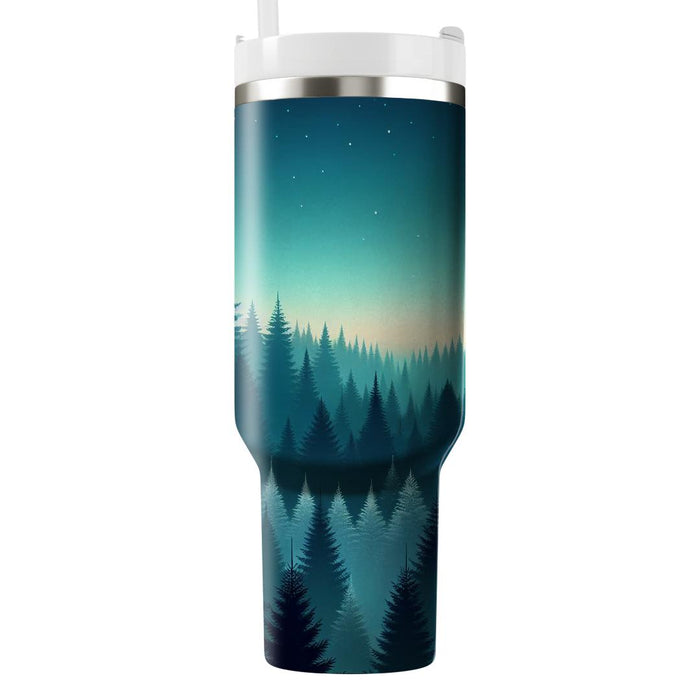 Winter Woodland Mystique Tumblers With Lids