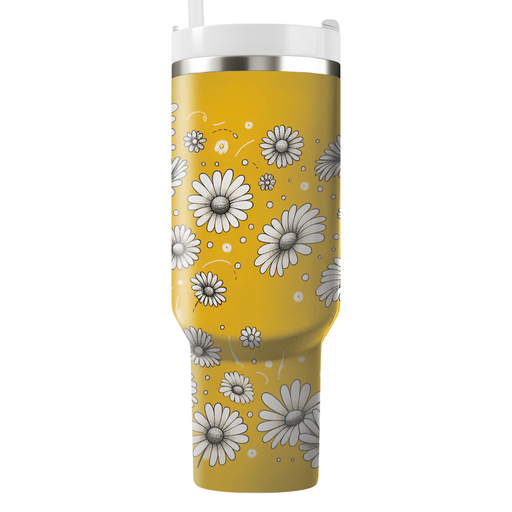 Charming Daisy Doodles  Unique Tumblers