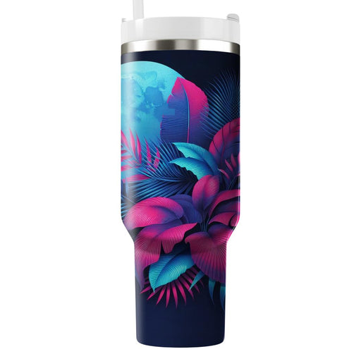 Tropical Neon Night  Tumblers For Gifts