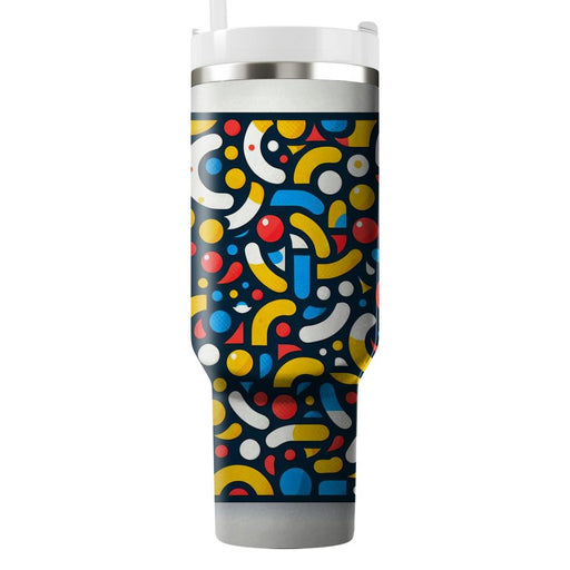 Abstract Confetti Pattern  Insulated Tumblers