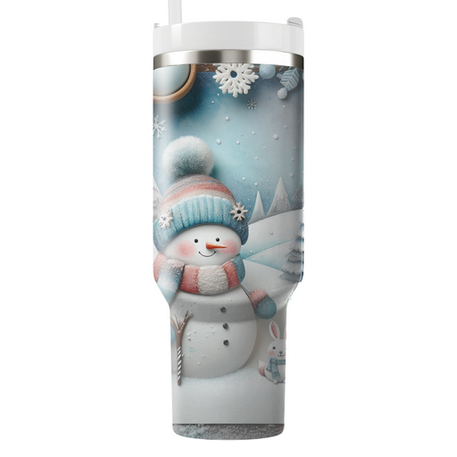 Winter Wonderland Animals  Travel Tumblers