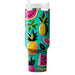 Bright Neon Fruit  Tumblers With Lids