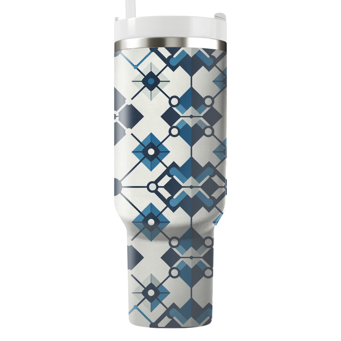 Modern Diamond Network Custom Tumblers