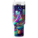 Futuristic Retro Roller Skates  Personalized Tumblers