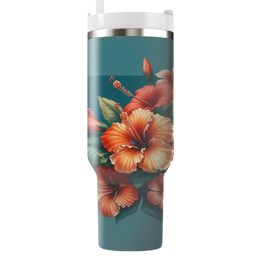 Tropical Paradise  Personalized Tumblers