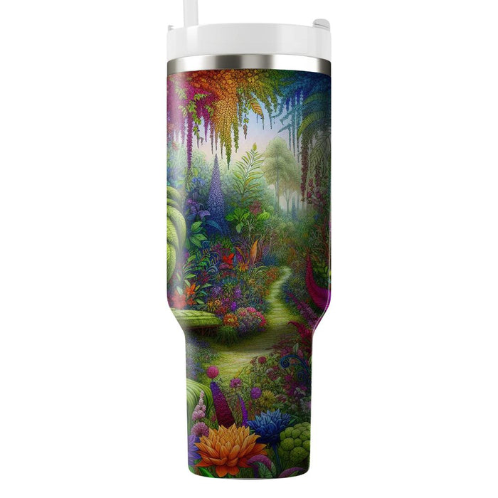 Botanical Garden Fantasy  Decorative Tumblers