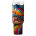 Artistic Paint Drip  Decorative Tumblers