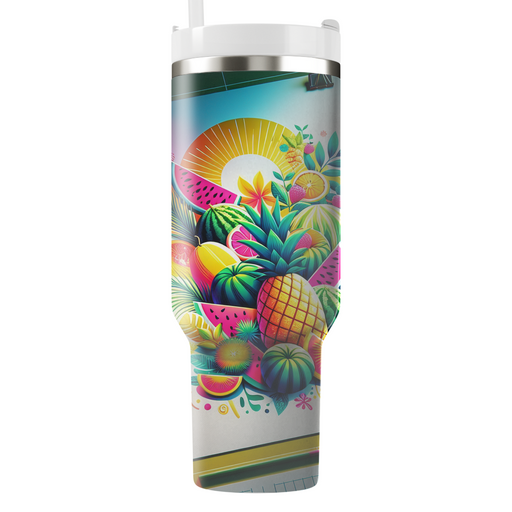 Tropical Fruit Splash  Tumblers For Gifts