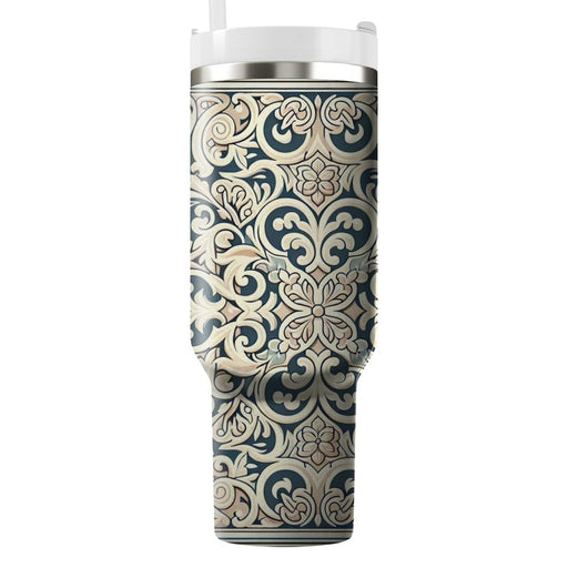 Vintage Lace Pattern  Insulated Tumblers