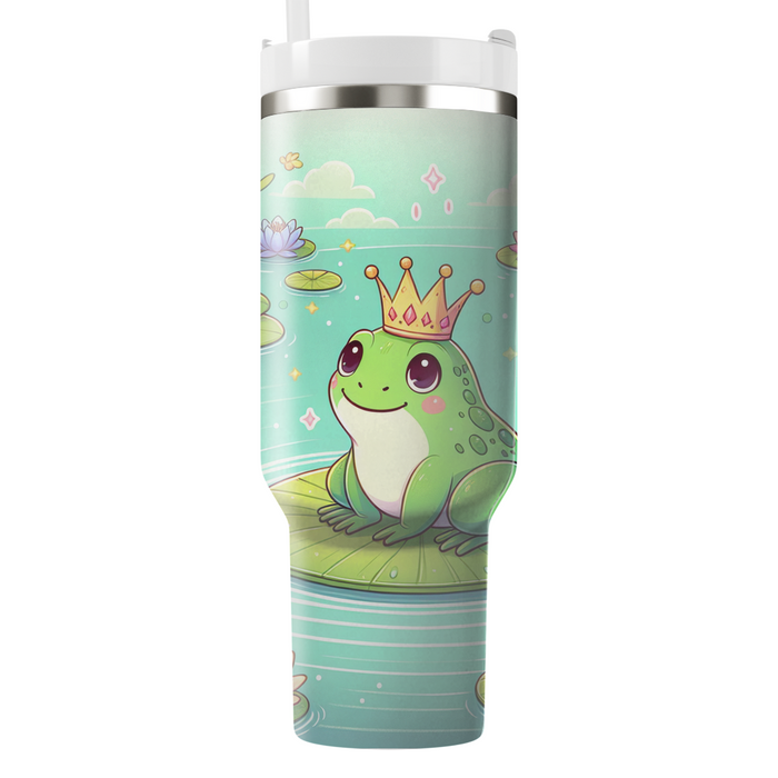 Whimsical Frog Prince  Decorative Tumblers