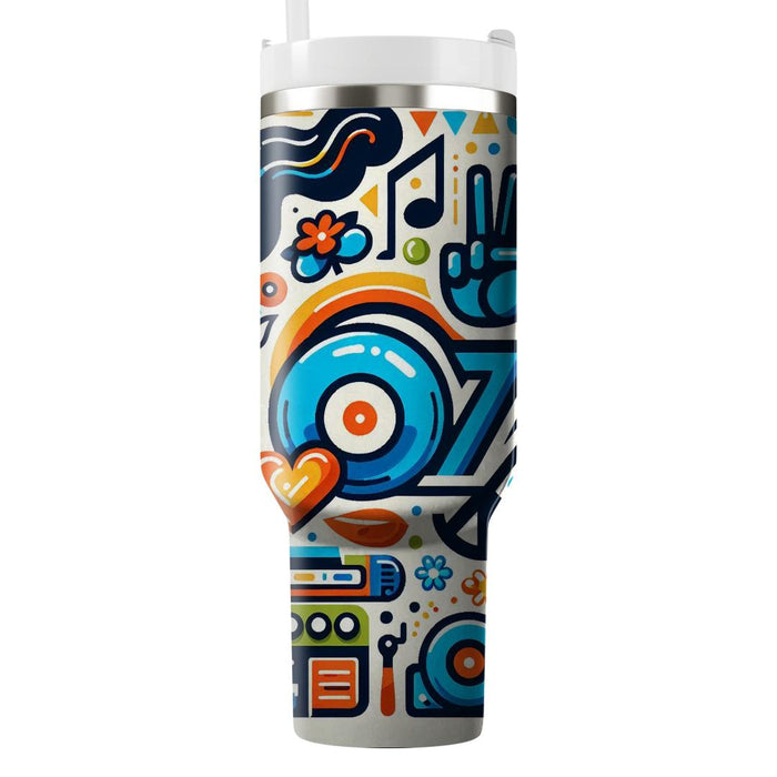 70s Iconic Motifs  Insulated Tumblers