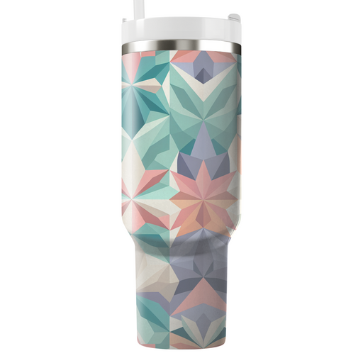 Geometric Petal Pattern  Insulated Tumblers