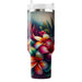 Tropical Sunset Blossoms  Decorative Tumblers