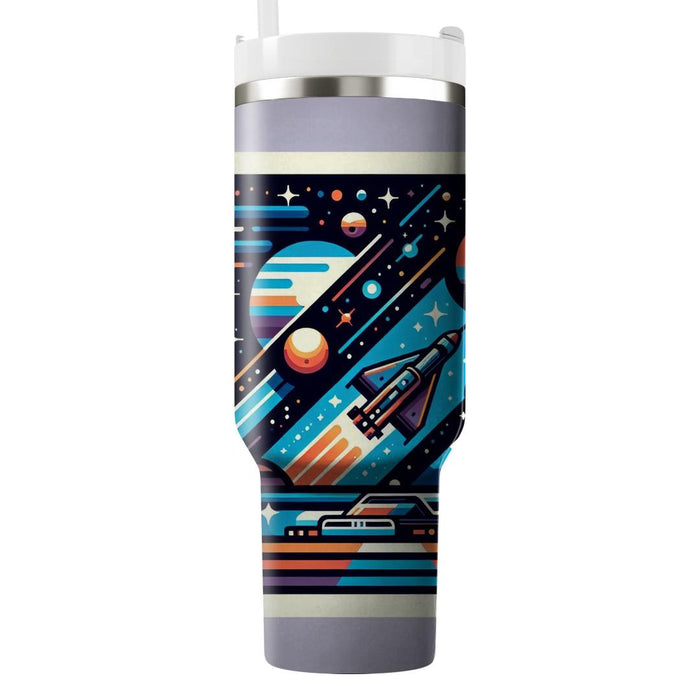 Retro Galaxy  Insulated Tumblers