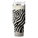 Zigzag Zebra  Personalized Tumblers