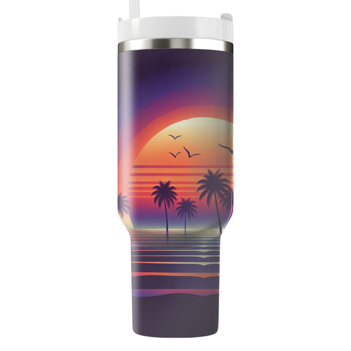 Sunset Silhouettes  Custom Tumblers