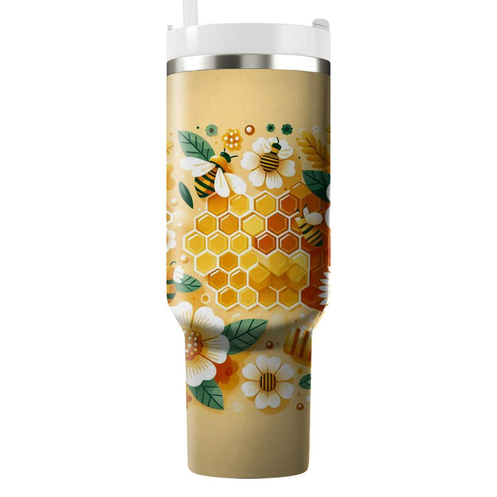 Sweet Honeycomb Delight  Personalized Tumblers