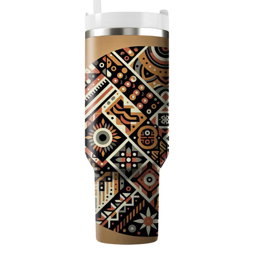 Bold Tribal Patterns  Tumblers With Lids