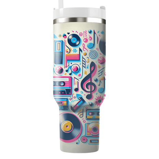 Bright Retro Music  Tumblers For Gifts