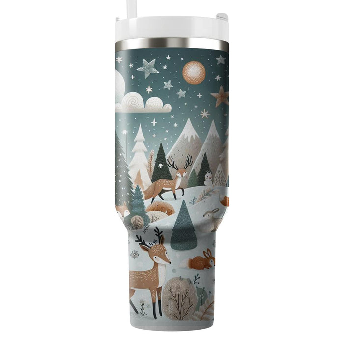 Winter Woodland Whimsy  Tumblers For Gifts