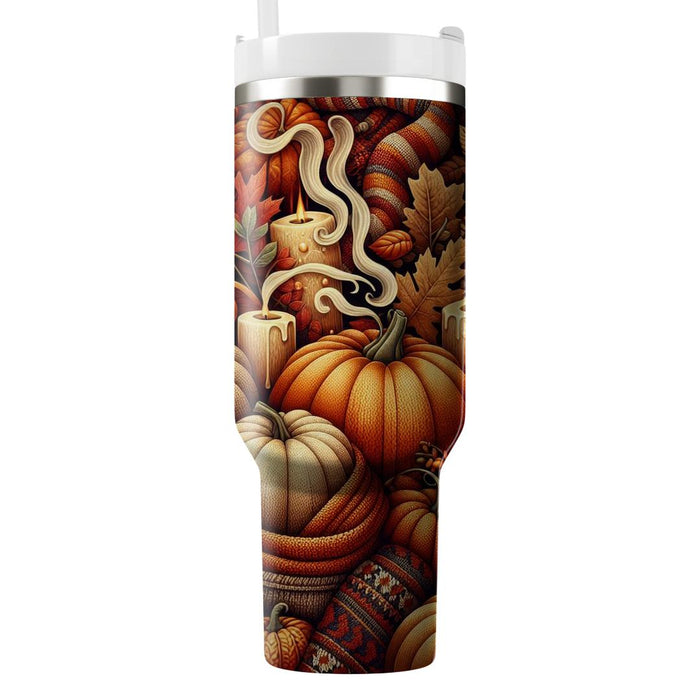 Autumn Warm Wishes  Decorative Tumblers