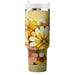 Retro Graphic Flower Pattern  Insulated Tumblers