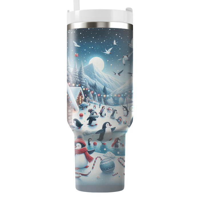 Wonders Of Winter - A Festive Wonderland  Travel Tumblers