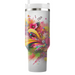 Floral Holi Bliss Tumblers With Lids