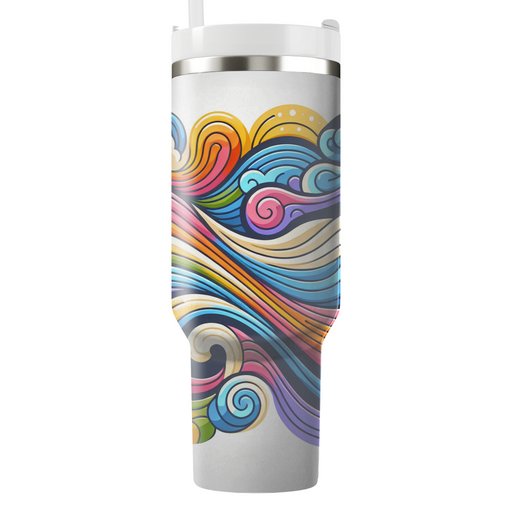 Rainbow Dreams Tumblers With Lids