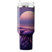 Twilight Lavender Field  Tumbler Cups